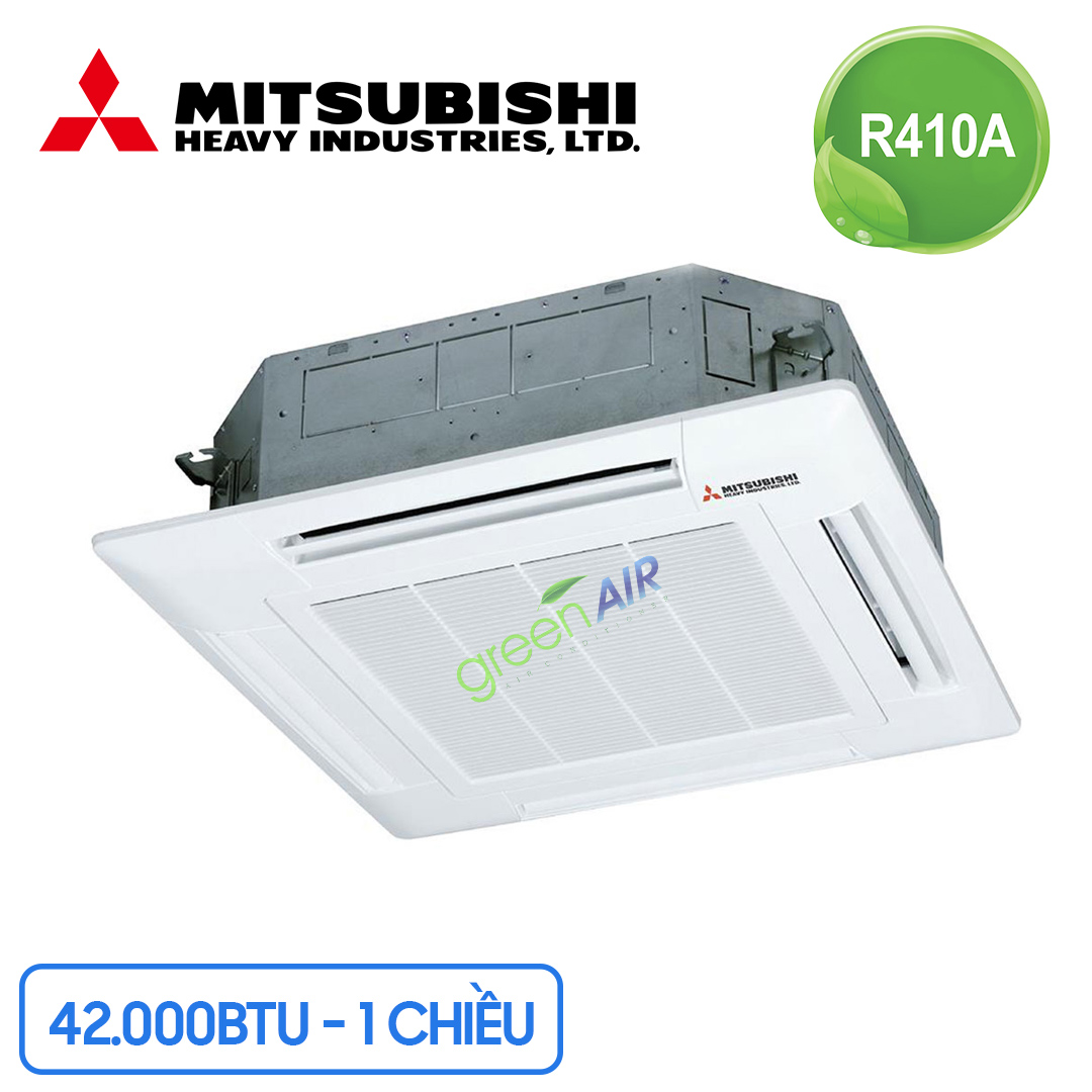 Điều Hòa Âm Trần Cassette Mitsubishi 1 Chiều 42.000 BTU (FDT/FDC125CR-S5) Điều Khiển Không Dây (T-PSA-3BW-E/RC-E525CR-S5) 