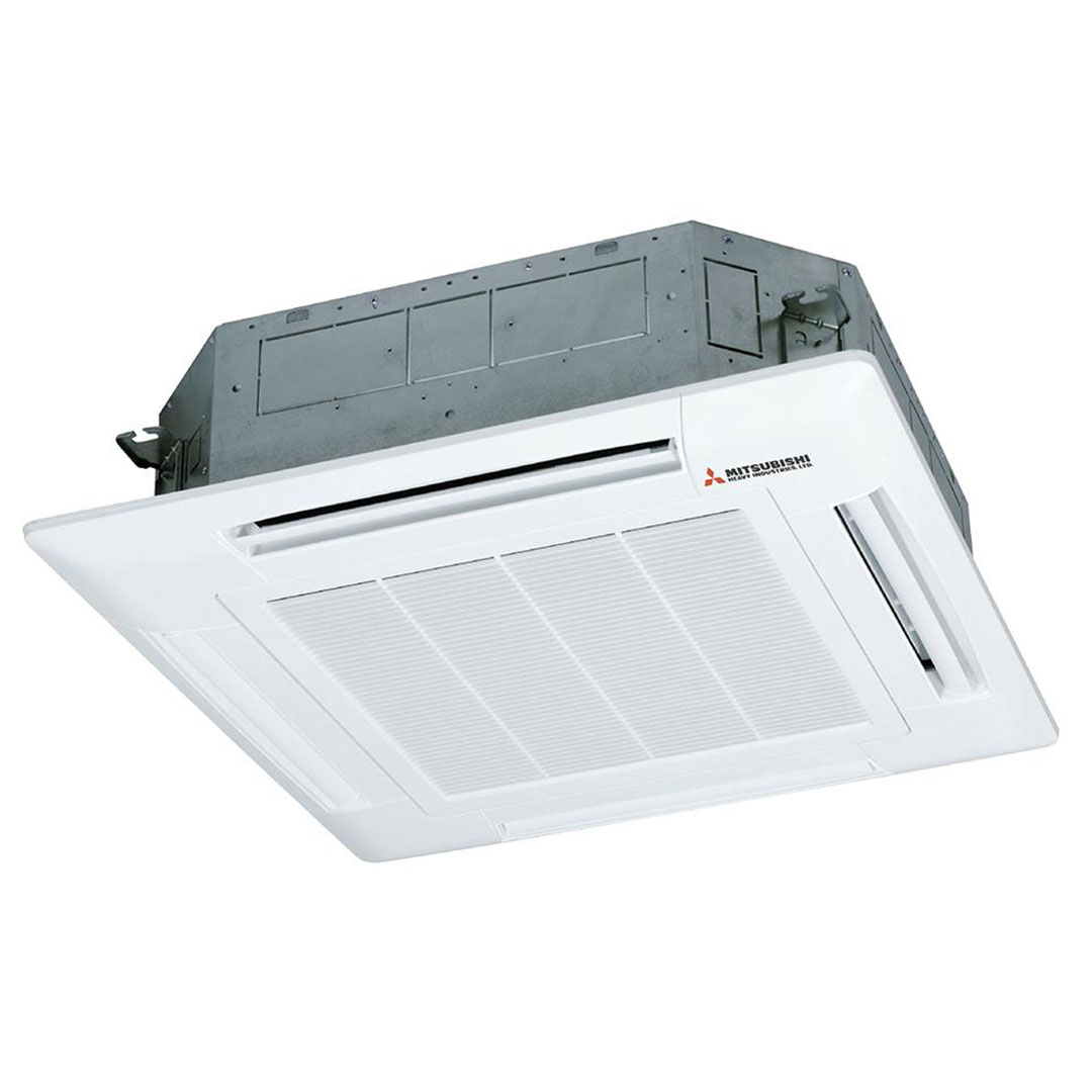 Điều Hòa Âm Trần Cassette Mitsubishi 2 Chiều Inverter 42.000BTU (FDT125VG/FDC125VS) Điều Khiển Không Dây (T-PSA-3BW-E/RCN-T-36W-E)