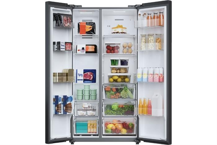 Tủ lạnh Toshiba Inverter 711 lít Side By Side GR-RS910WI-PMV(06)-MG