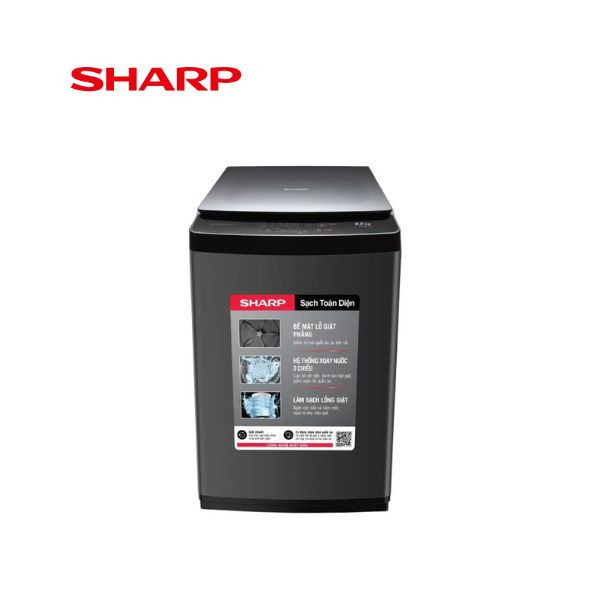 Máy giặt Sharp 9kg ES-Y90HV-S lồng đứng