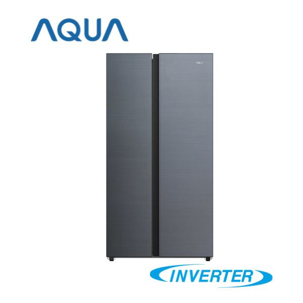 Tủ Lạnh Aqua Inverter 569 Lít AQR-S633XA(SL)